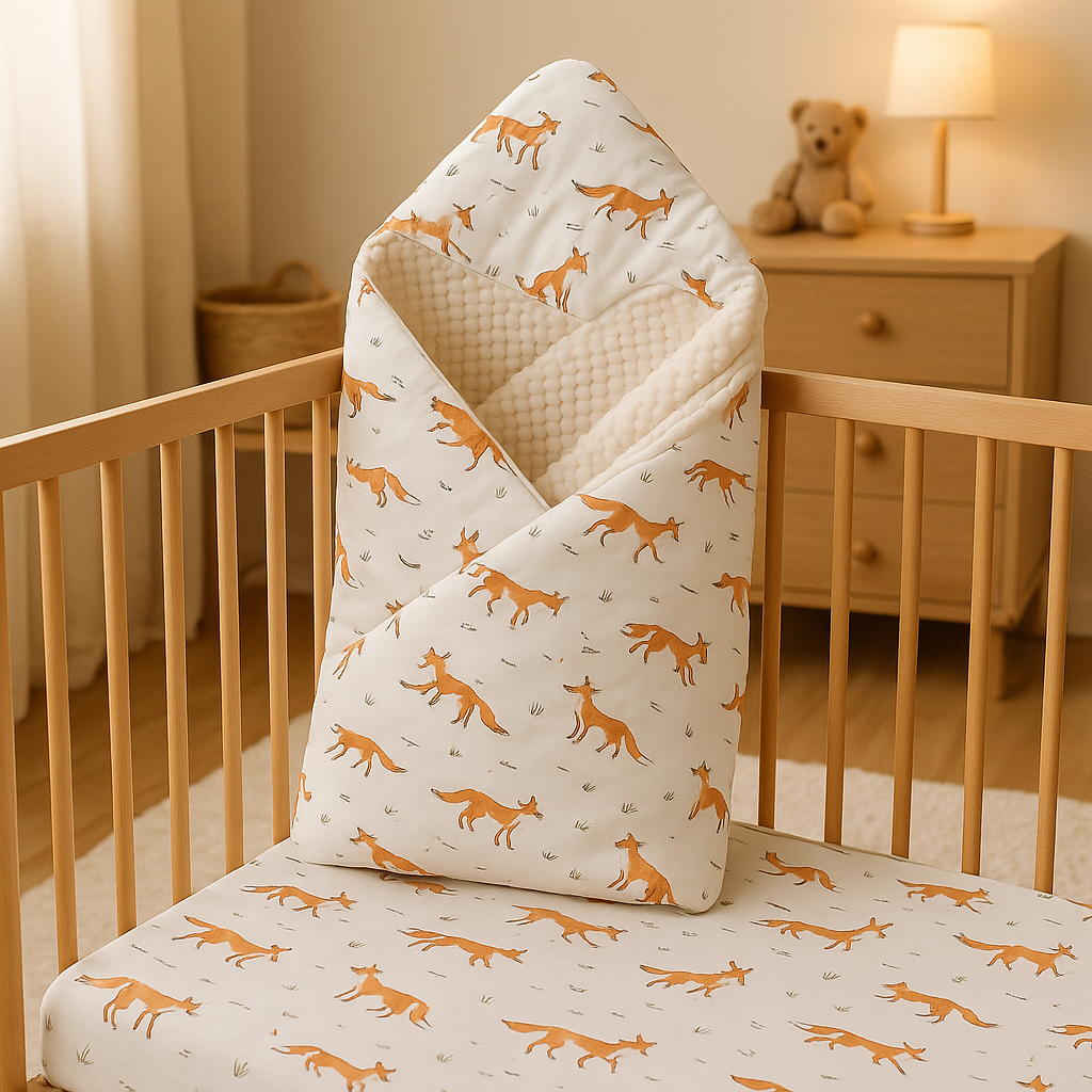nid d'ange bébé renard