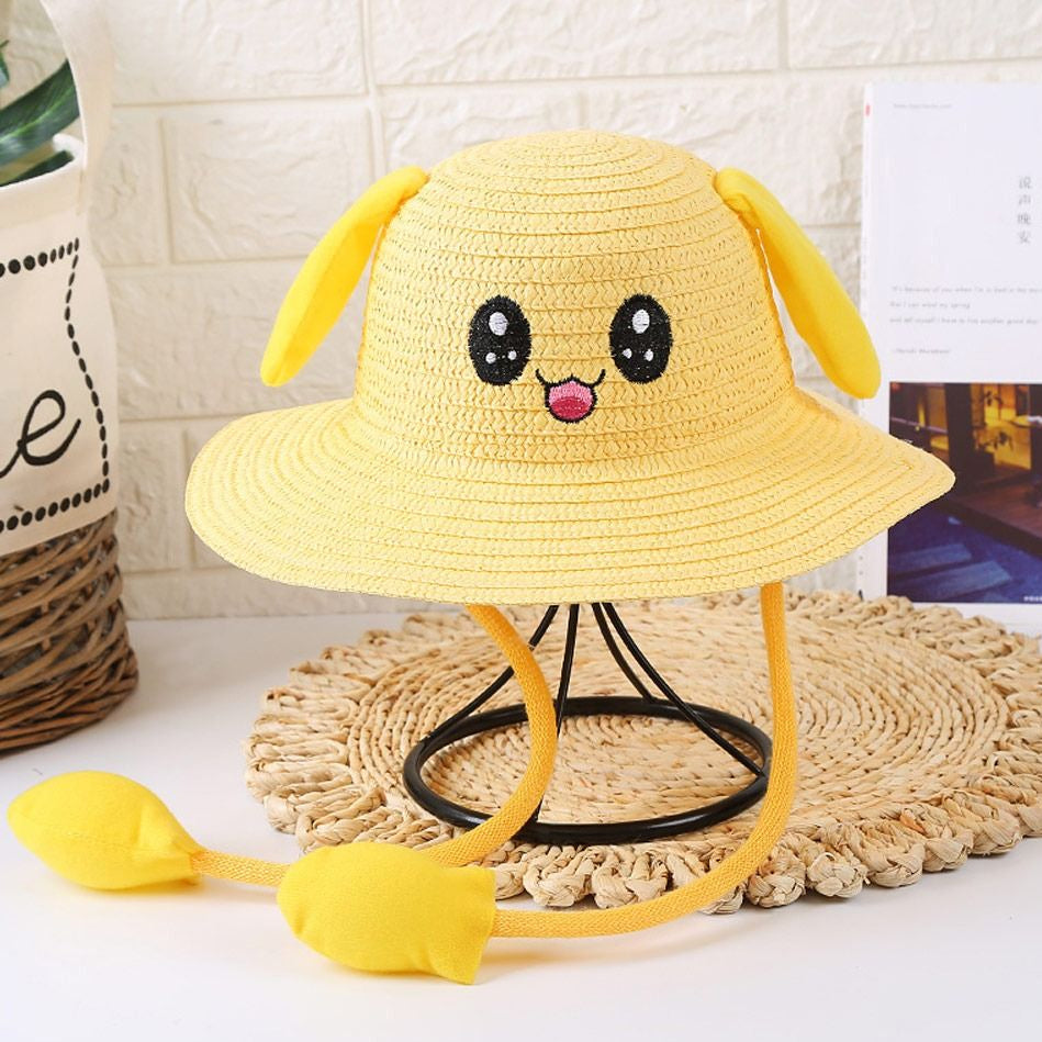 chapeau-bebe-jaune-clair