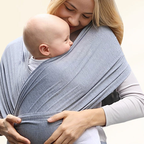 écharpe de portage bébé chic