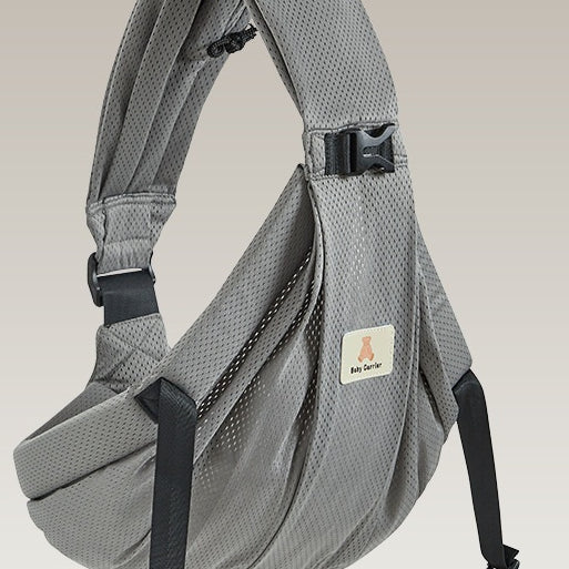écharpe de portage gris