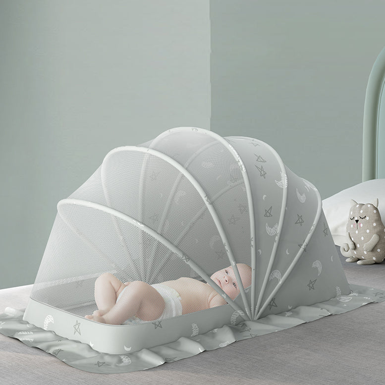 moustiquaire lit bébé gris