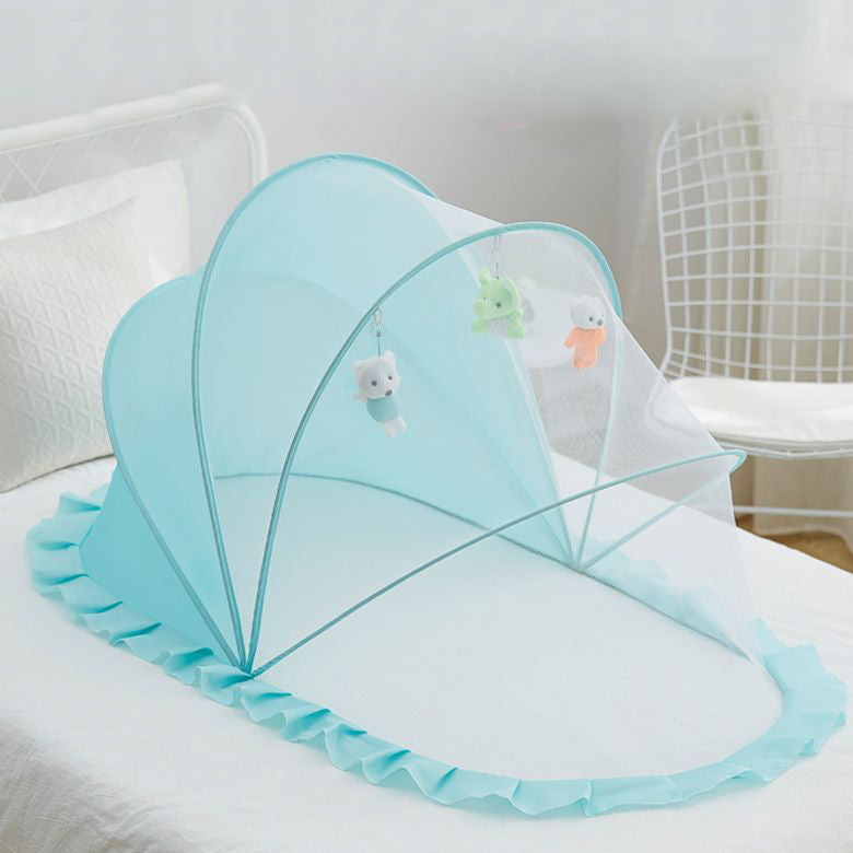 moustiquaire lit bébé vert