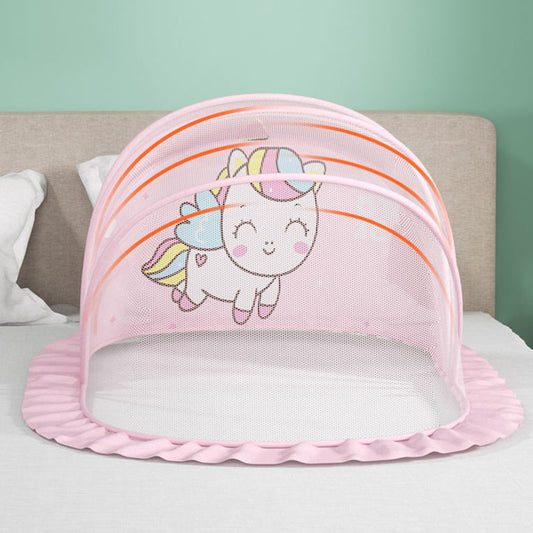 moustiquaire lit bébé rose